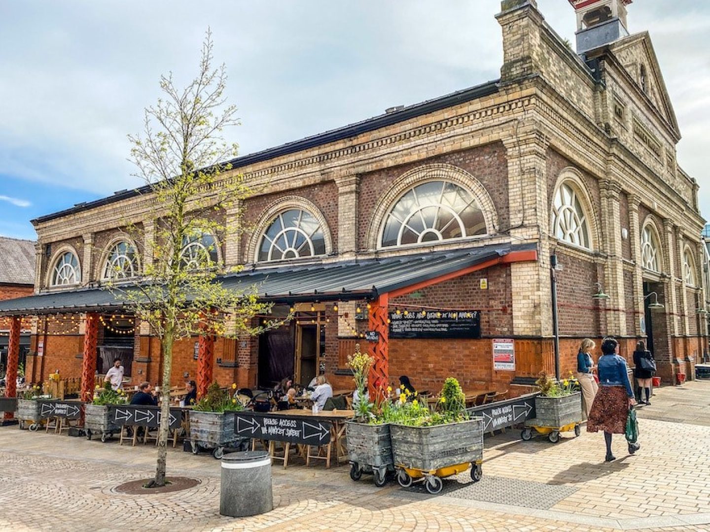 Altrincham Market from Market Street